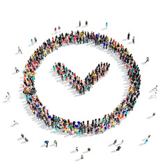 group people  shape  arrow