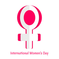 illustration of Happy Women's Day concept