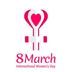 illustration of Happy Women's Day concept