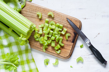 Chopped Celery stalks