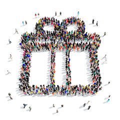 people shape  gift