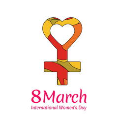 illustration of Happy Women's Day concept