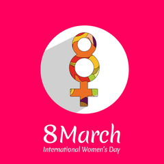 illustration of Happy Women's Day concept