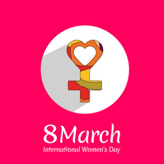 illustration of Happy Women's Day concept