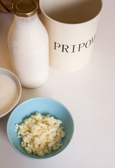Kefir, organic probiotic grains