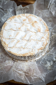 Whole camembert cheese 