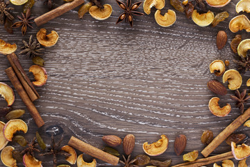 spices and dried fruits