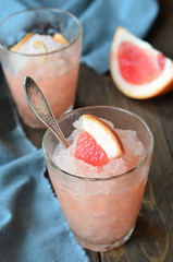 Grapefruit Granita, Frozen Dessert