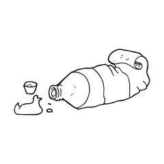 black and white cartoon toothpaste tube