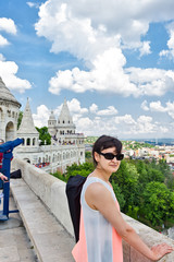 Tourist in Budapest