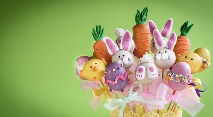 Sweet Easter cake pops