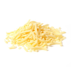 Grated cheddar cheese - 103670171