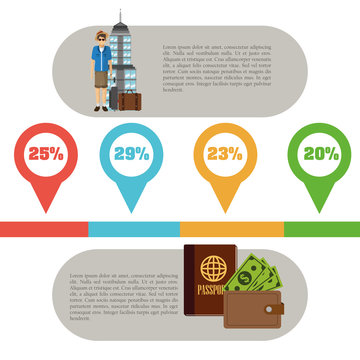 Travel and infographic design 