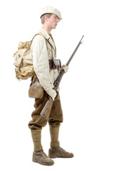  french mountain infantry soldier during the Second World War