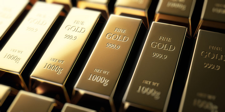 Goldbarren Closeup 2