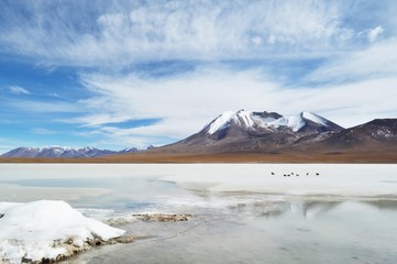 Lago no deserto