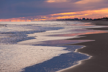 Beach Sunset Outer Banks OBX North Carolina USA