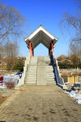 Obraz premium China's traditional pavilions