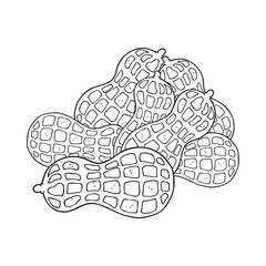 black and white cartoon peanuts