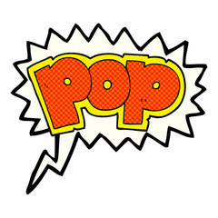 comic book speech bubble cartoon POP symbol