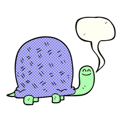 comic book speech bubble cartoon turtle