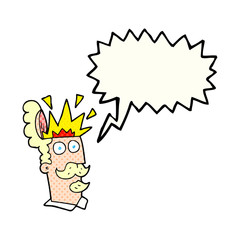 comic book speech bubble cartoon man with exploding head