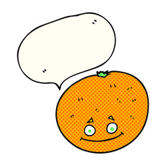 comic book speech bubble cartoon orange