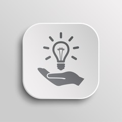 Pictograph of light bulb