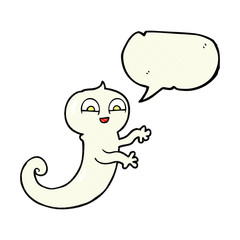 comic book speech bubble cartoon ghost