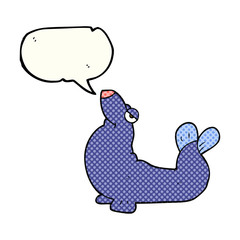 comic book speech bubble cartoon proud seal