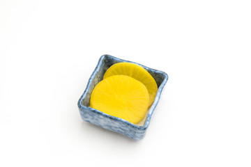 takuan on small plate 2