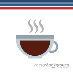 coffee time icon design 