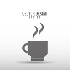coffee time icon design 