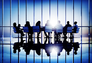 Business People Meeting Discussion Corporate Concept