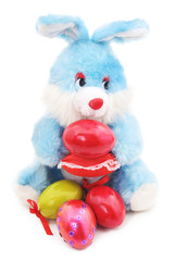 Toy Easter Bunny.