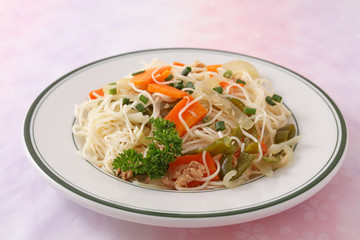 沖縄料理　そうめんチャンプルー