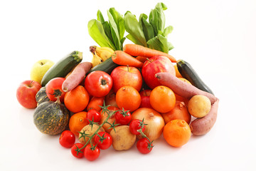 新鮮な野菜と果物