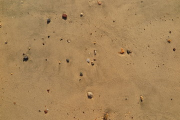 sand on the beach