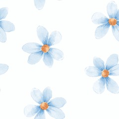 Delicate floral set. Seamless pattern 31