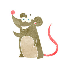 retro cartoon mouse