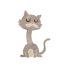 retro cartoon cat