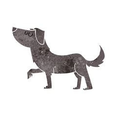 retro cartoon dog