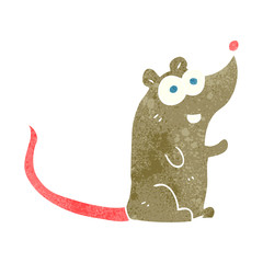 retro cartoon mouse