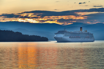 Sunrise in the greek archipelago