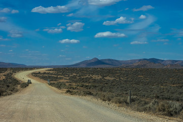 Outback roads and bush tracks in The Flinders Ranges National Park