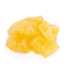 Pineapple isolated on white background