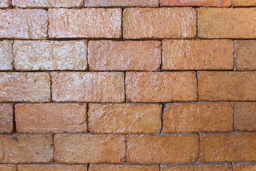 red brick wall texture