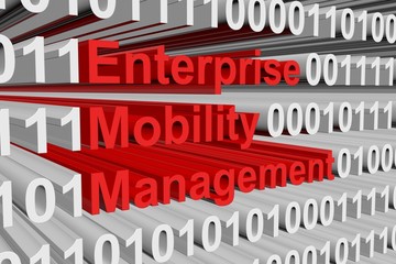 Enterprise Mobility Management is presented in the form of binary code
