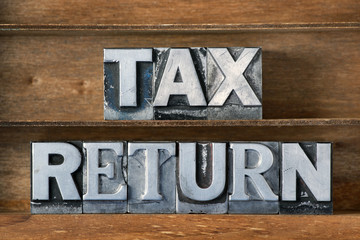 tax return tray