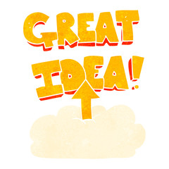 retro cartoon upload to the cloud